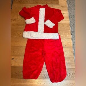 Red Santa Claus Costume Set
